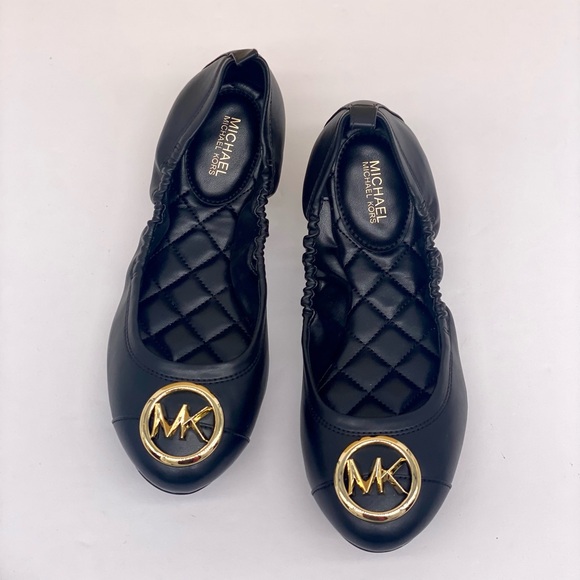 Michael Kors Black Ballet Flats - Picture 7 of 8